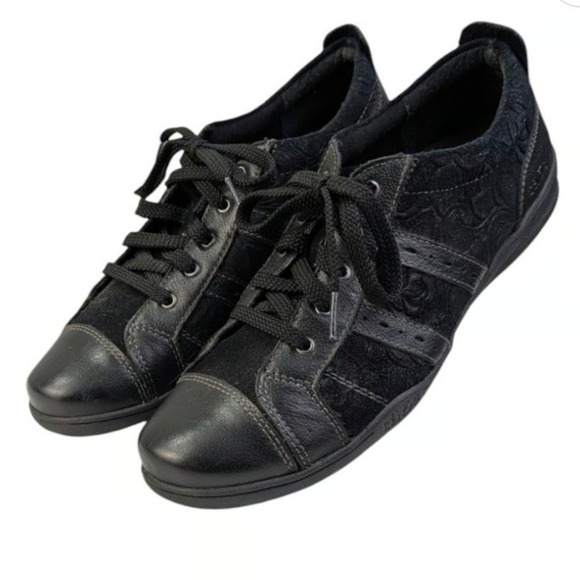 Taos Footwear Shoes - Taos‎ Streamline Oxford Sneakers Women's Size  7.5 EU 38 Black   S3287